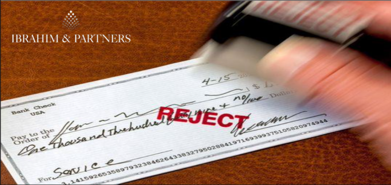 Bounced cheques for no sufficient funds is not a crime any longer in the UAE