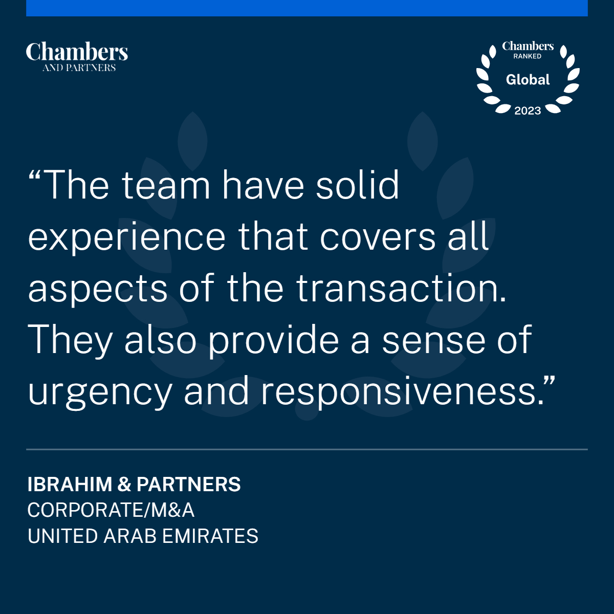 Mergers & Acquisitions